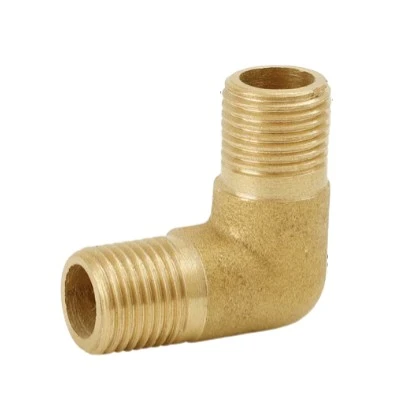 Brass Male-Female 90-Degree Elbow Fitting