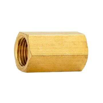 Brass Thickened Double Female Connector
