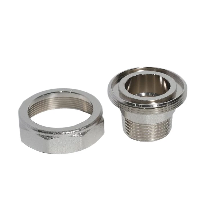 Brass Thickened Double Male Thread Extension Adapter