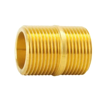 Brass Hex Socket Double Male Thread Adapter