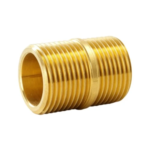 Brass Hex Socket Double Male Thread Adapter