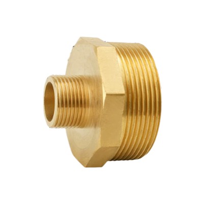 Brass Hexagonal Double Male Thread Extension Adapter