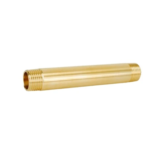 Brass Tubular Double Male Thread Extension Adapter