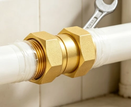 Brass Double Internal Thread Double Union