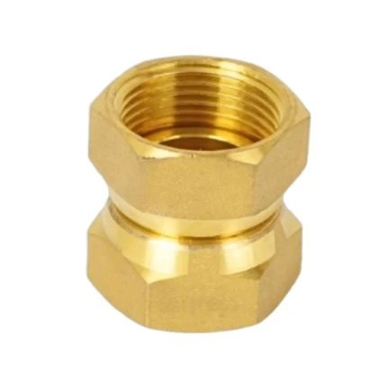 Brass Double Internal Thread Flexible Joint