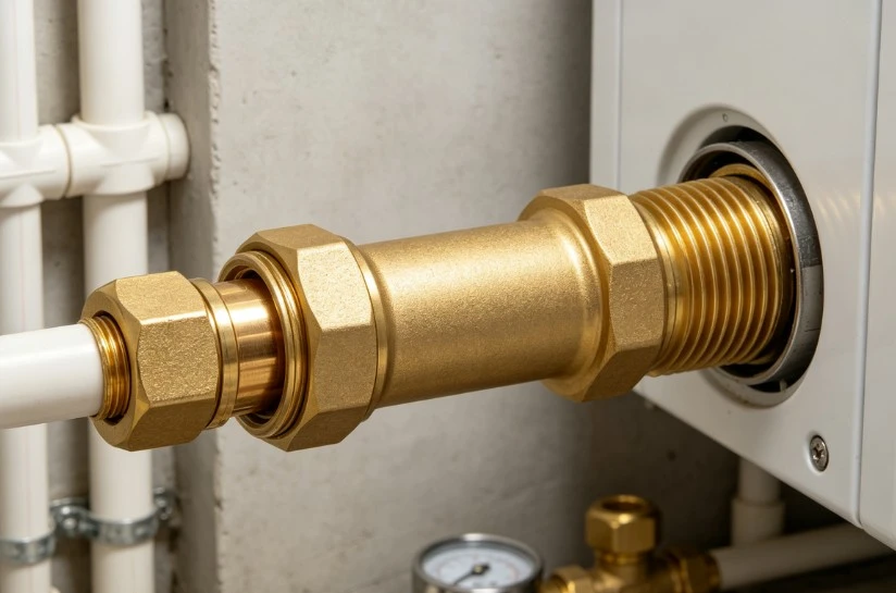 Brass Ferrule Compression Male Thread Connector