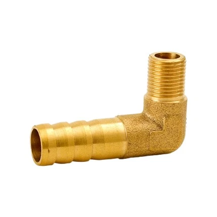 Brass L Type Hose Barb Connector