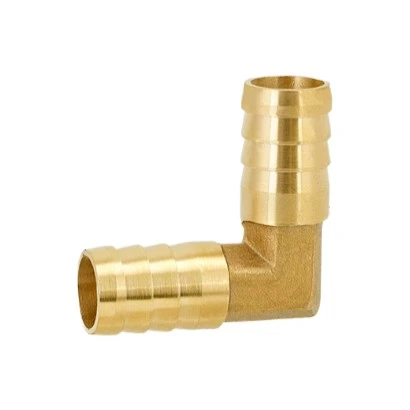 Brass L Type Hose Barb Connector