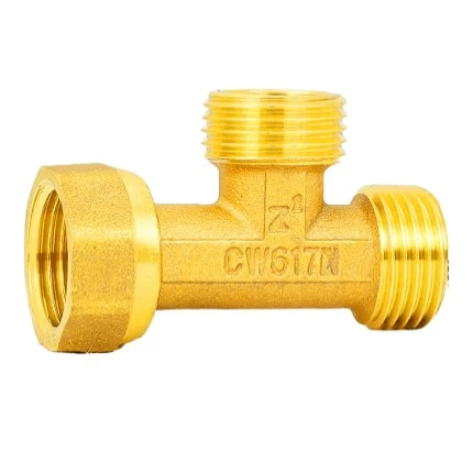 Brass Three Way Male Female Union Connector